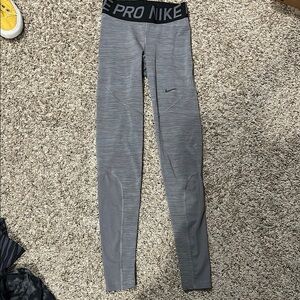 Nike Pro Gray Leggings XS